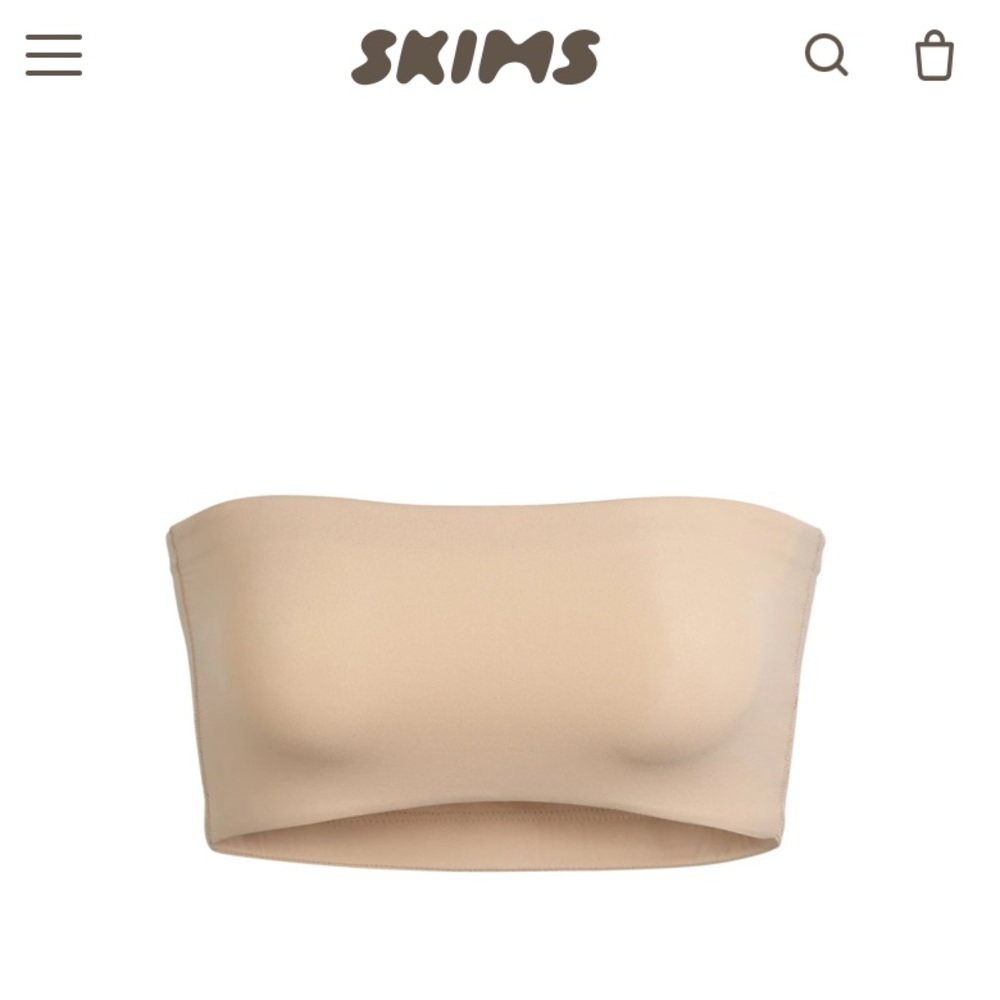 SKIMS Clay Bandeau